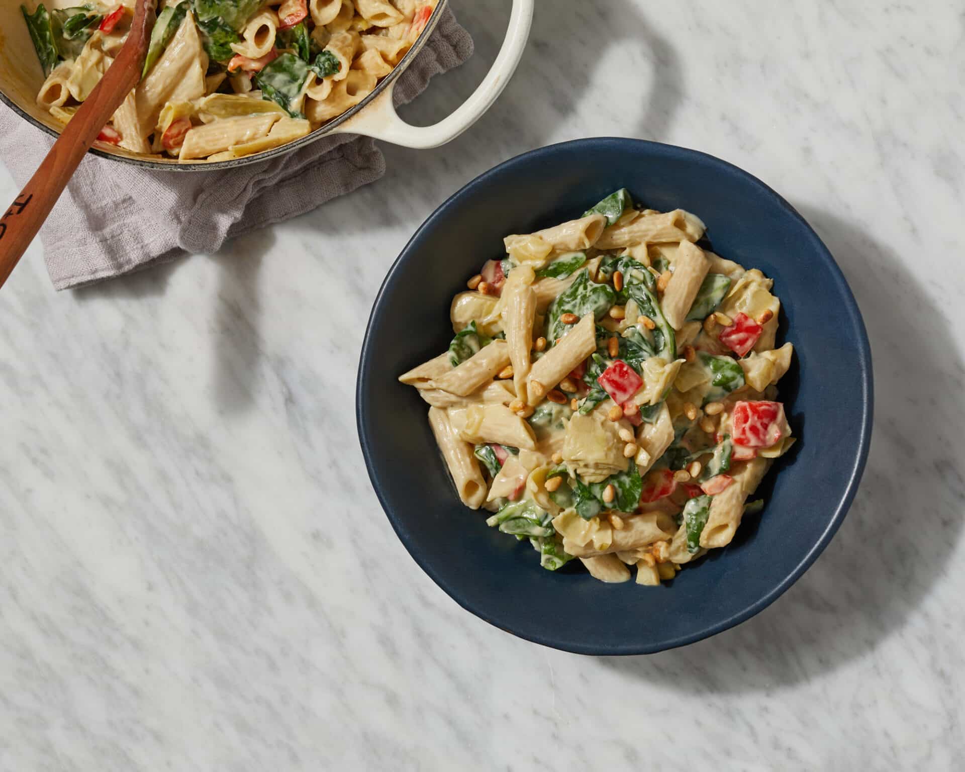 Cauliflower Alfredo Pasta
