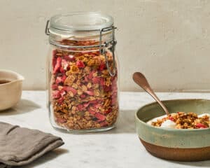 Image of strawberry almond granola